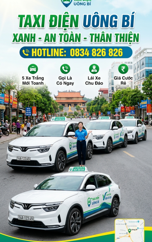 Dịch vụ Taxi Xanh Uông Bí