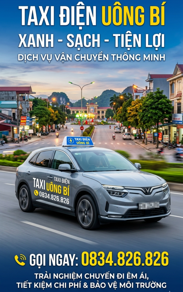 Gọi taxi Uông Bí giá rẻ