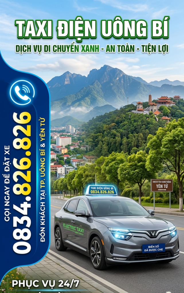 Hotline taxi Uông Bí