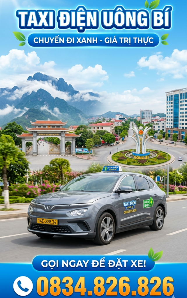 Taxi Uông Bí phục vụ 24/7